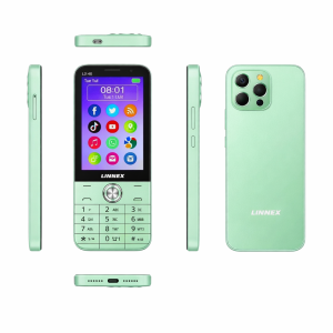 Linnex LX 4G (3GB/32GB) | Android 3.5" Touch Smart Feature Phone With Face Unlock