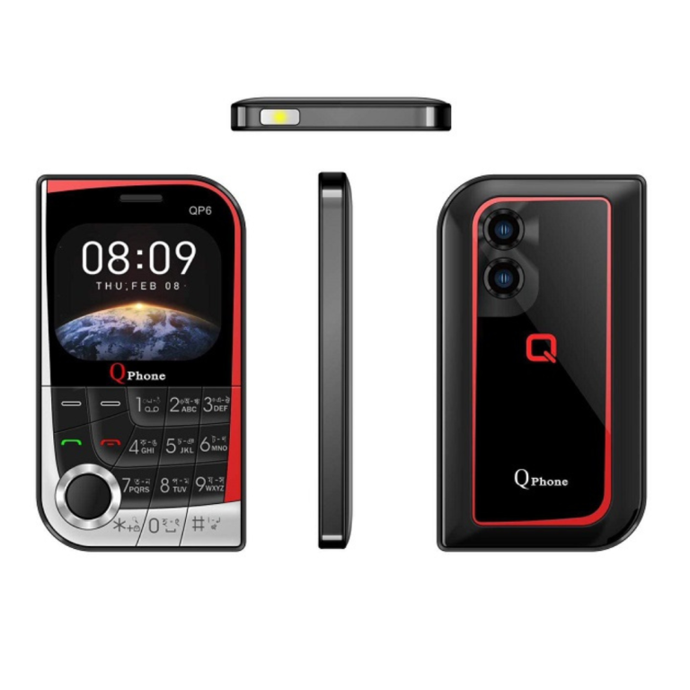 Qphone QP6 Mini | Magic Voice | Feature Phone | 1 Year Warranty